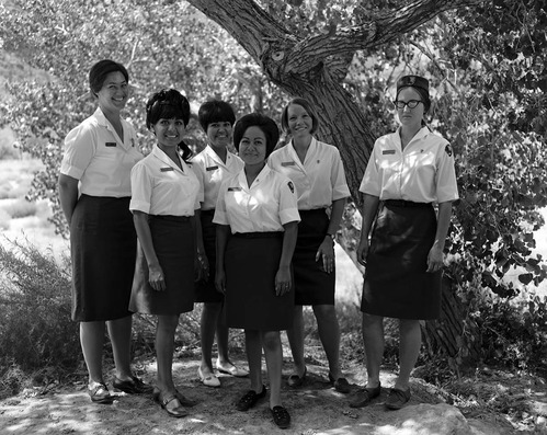 Uniformed women at Zion, 1969.
