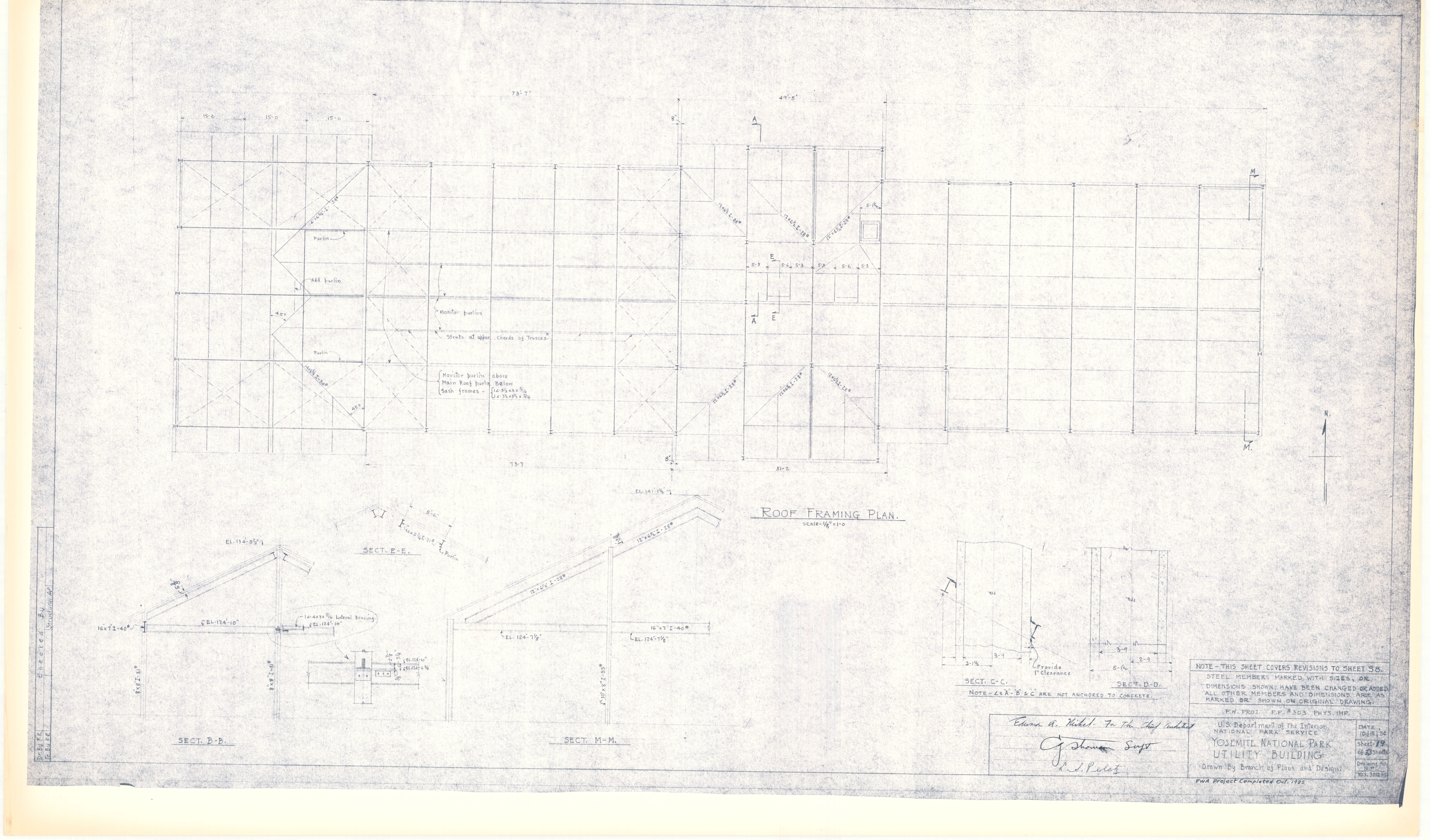 Yosemite National Park Utility Building