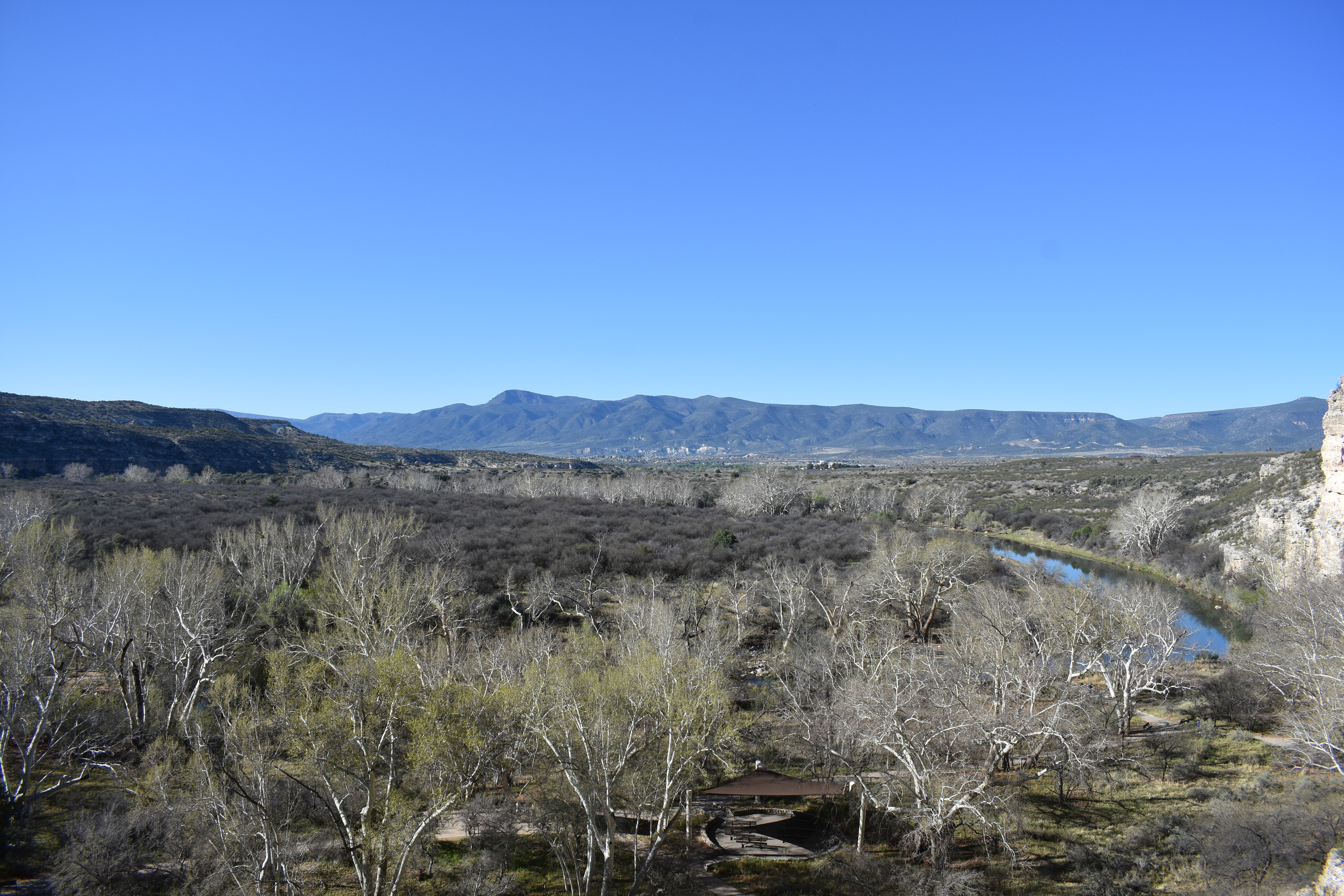 A view of the valley from the castle