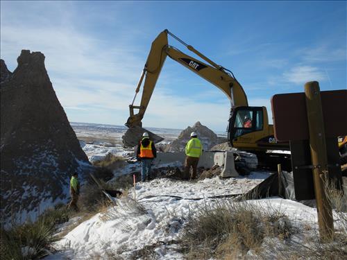 BADL Facility Management Collection: Rehabilitation of Loop Road with ARRA Funding at Badlands National Park