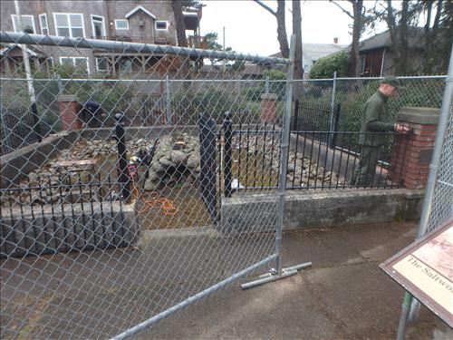 Rehabilitation of the Saltworks site at LEWI.