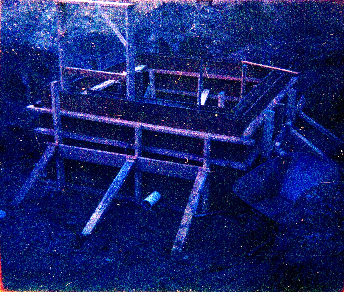 The construction of the Wiley Spring water vault.