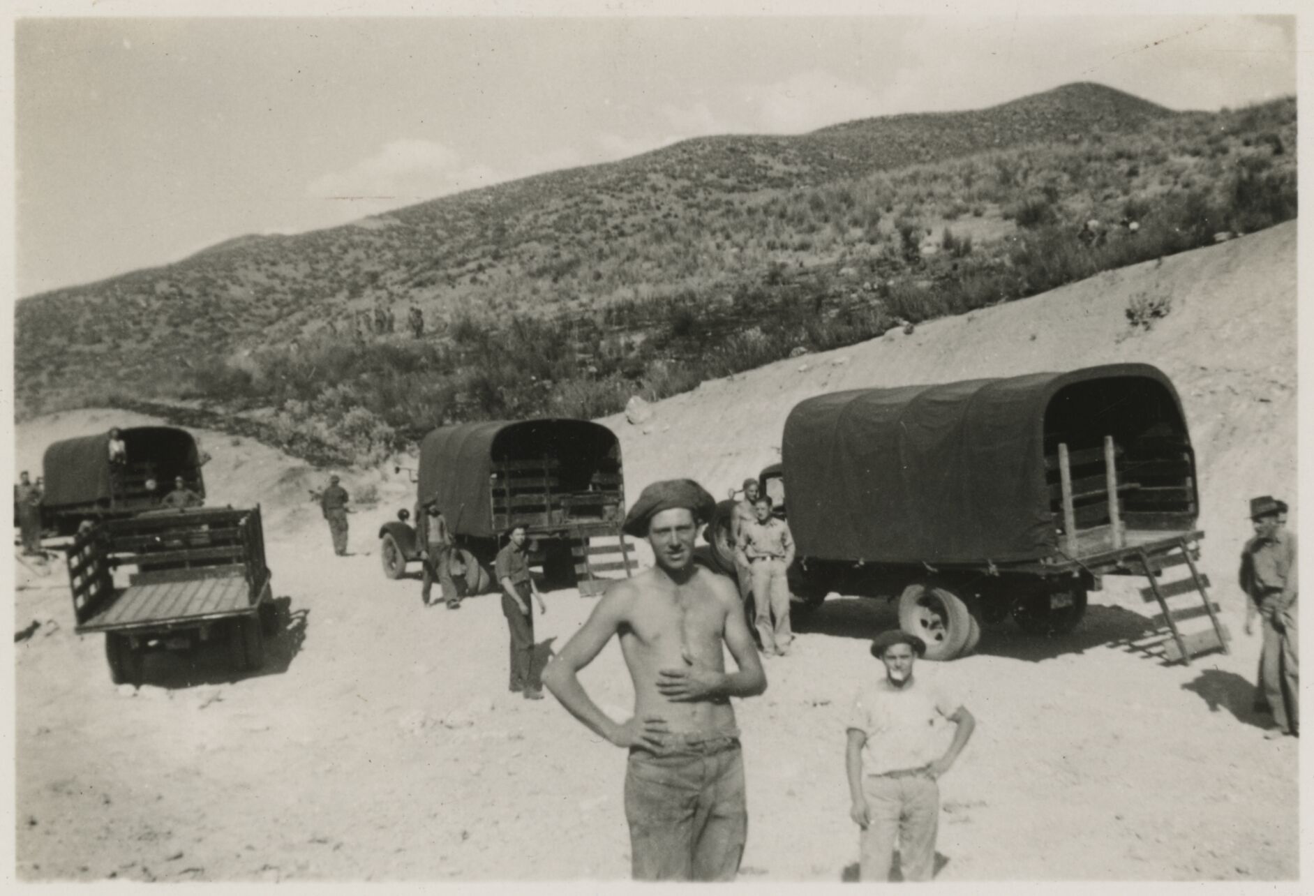 CCC Enrollees Working