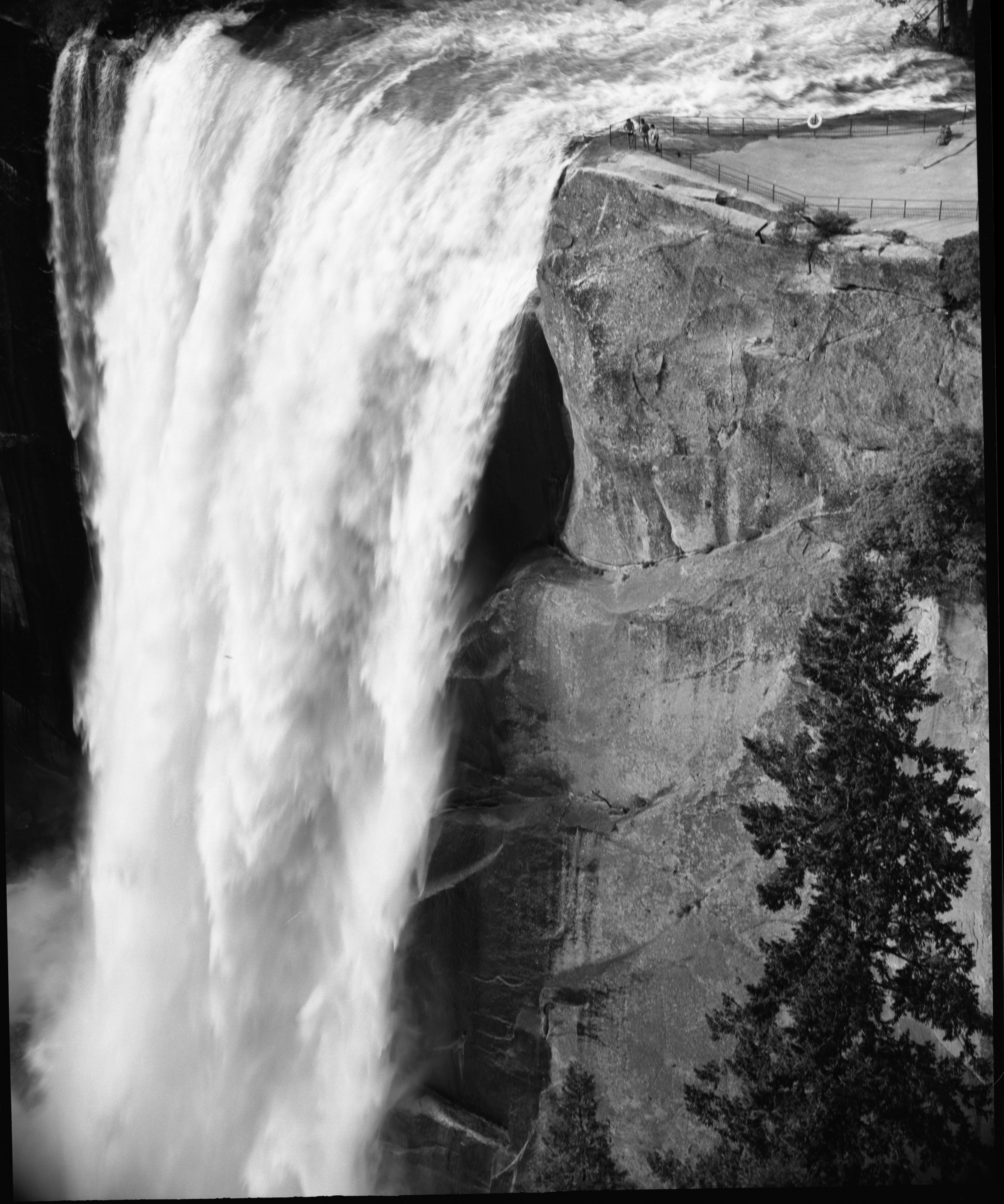 Vernal Fall. From Clark's Point.