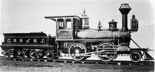 011/001.130--Central Railroad of New Jersey Railroad Locomotive [GROUP 03]