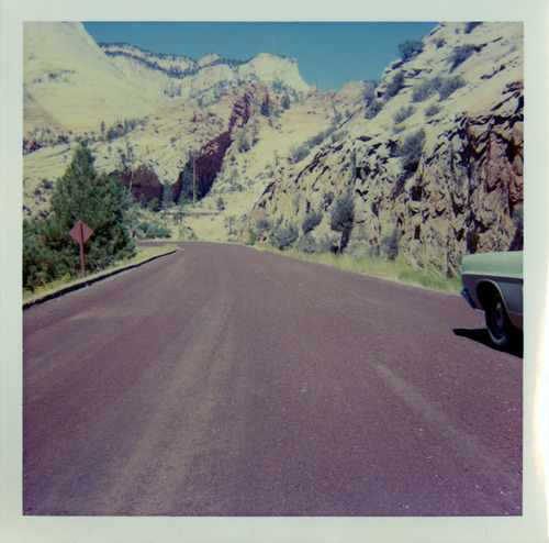 Chipsealing of Zion roads.