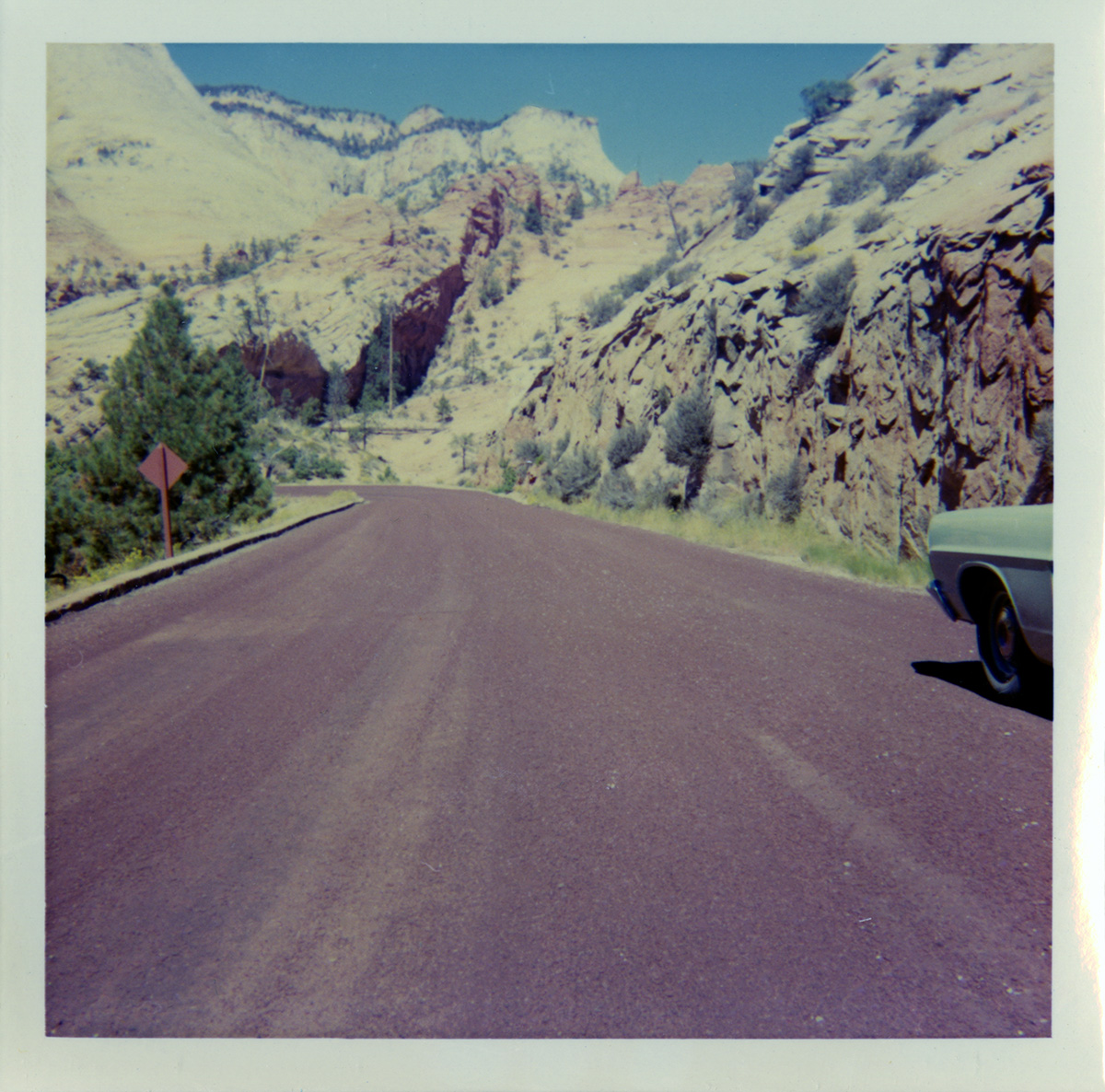 Chipsealing of Zion roads.