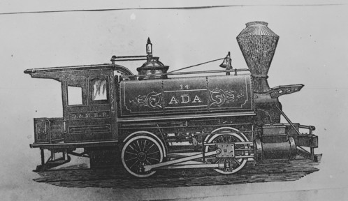 Detroit & Milwaukee no. 014 [0-4-0T] Ada