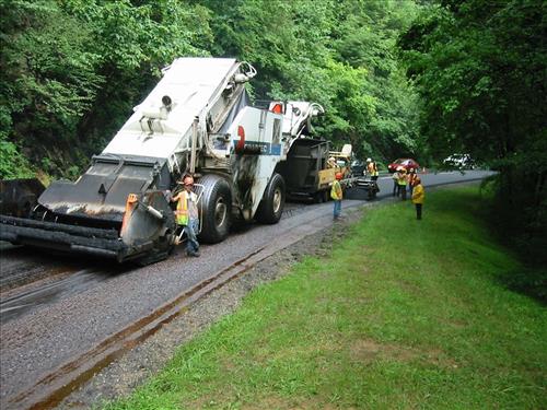 Gatlinburg Spur Resurfacing Project, 2008-2009