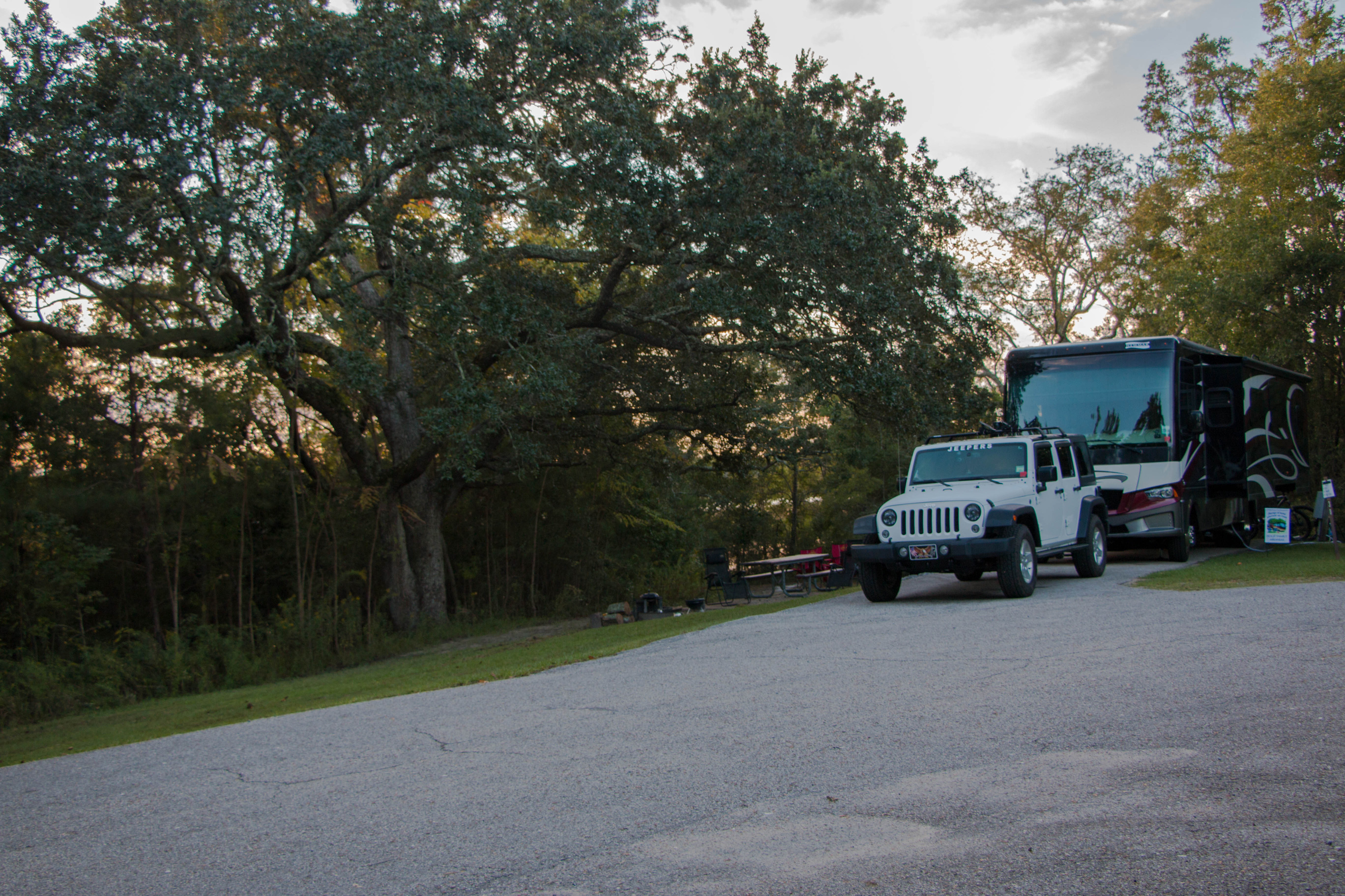 Davis Bayou Campground Sunrise