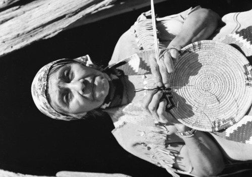 Lucy Telles, Native American basket maker