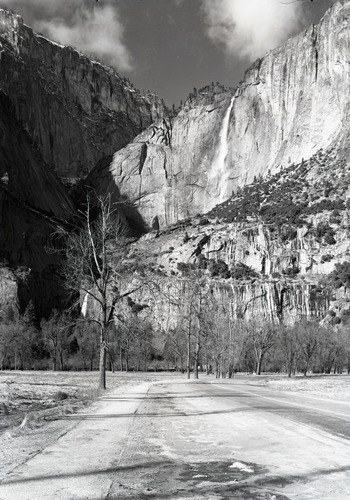 Yosemite Falls from near old village.