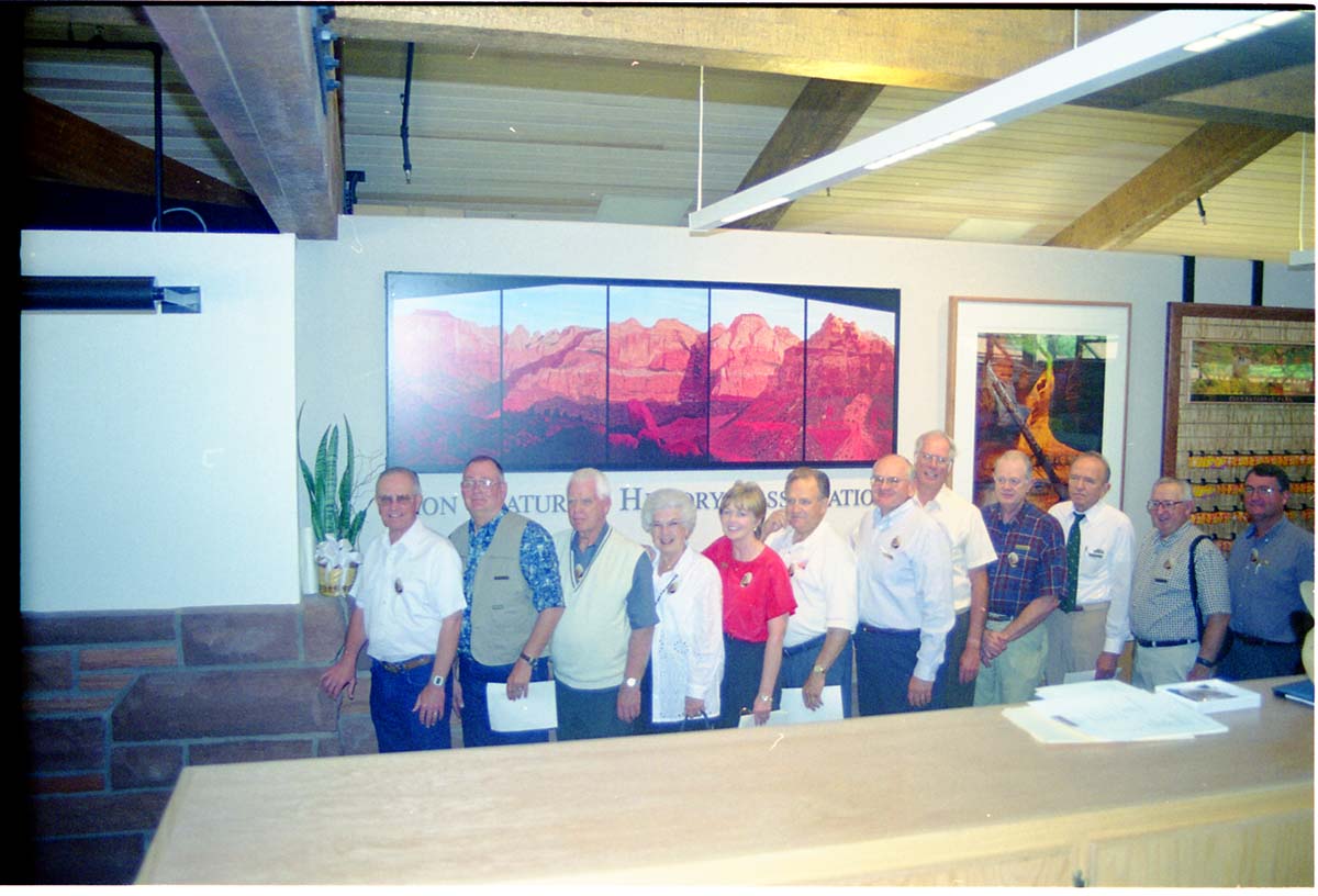 Color Photos of the opening celebration for the new visitor center - Same day as the official shuttle launch.