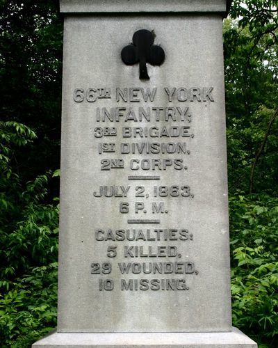 66th New York Infantry Monument