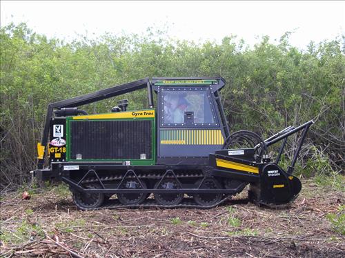 Gyro Trac used for fuels reduction at Big Cypress National Preserve