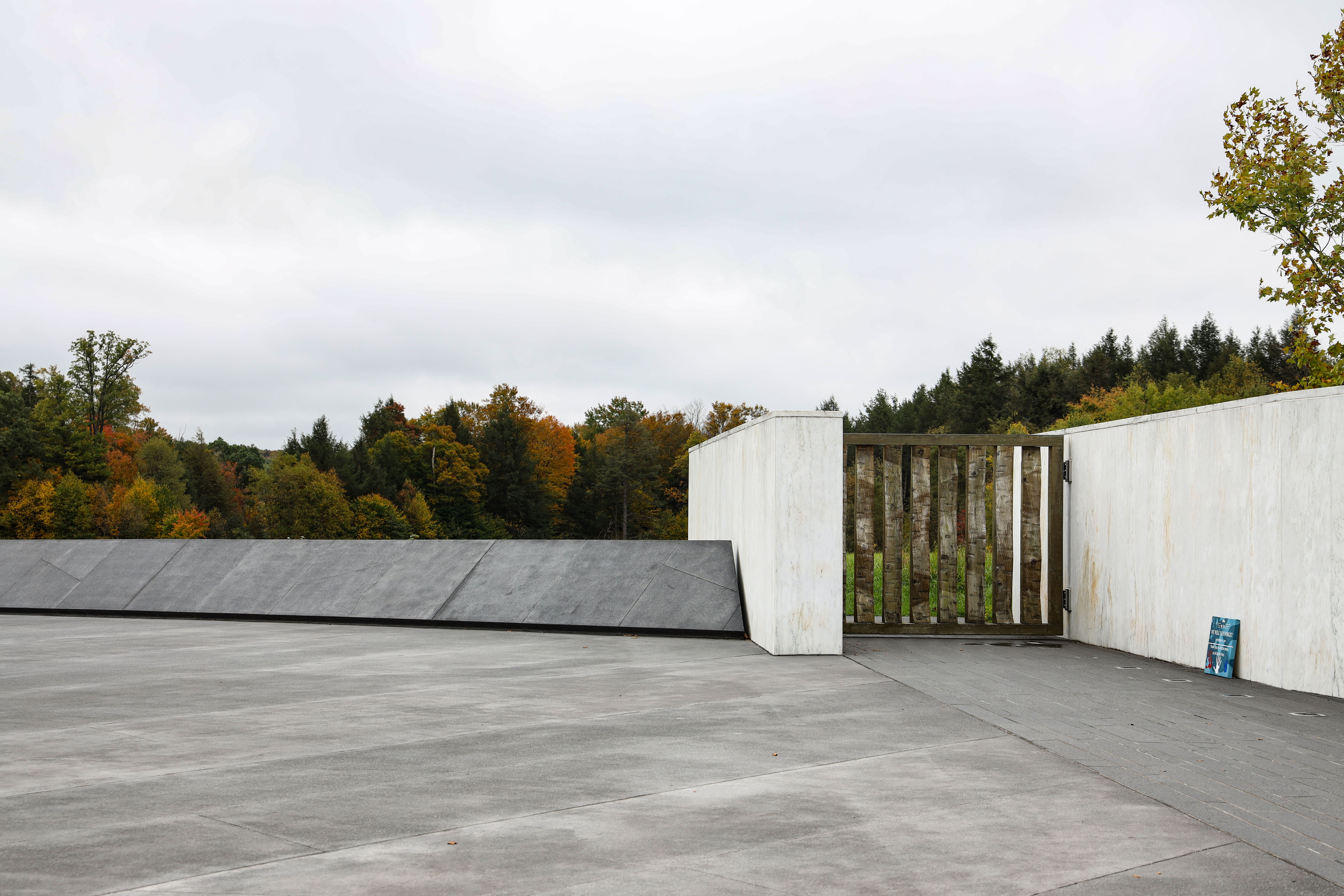 Ceremonial Gate at Wall of Names