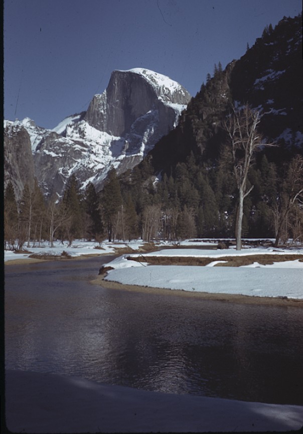 Half Dome from Swinging Bridge