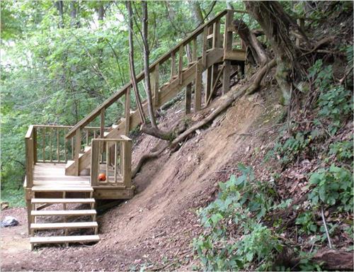 CHCH - YCC on Mt. Beautiful Trail adding 2 sets of sets with 2 landings