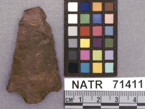 NATR   71411 -- Morrow Mountain Cluster projectile point