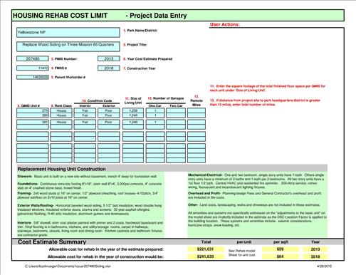 YELL cost models housing siding 207477, 207480