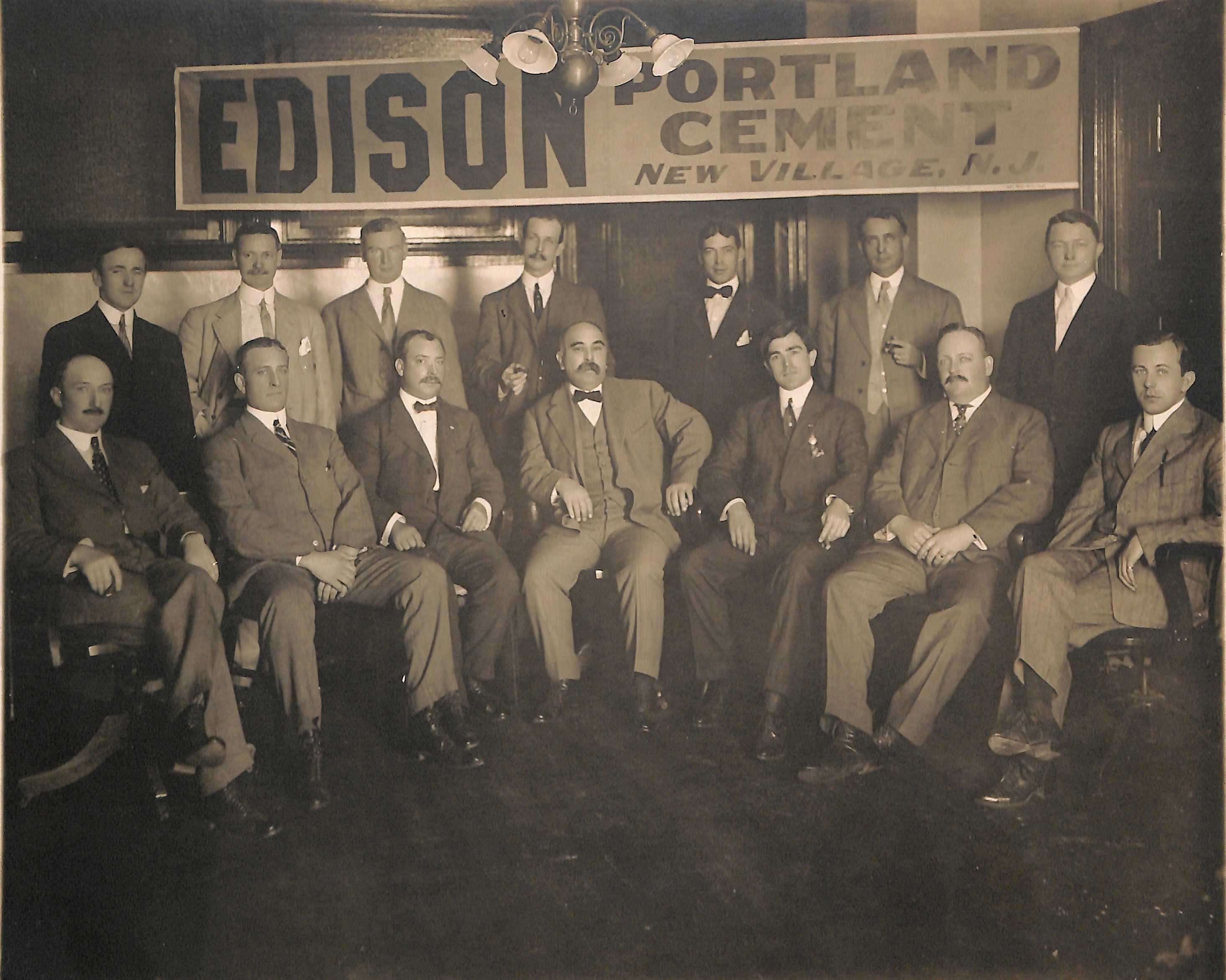 Edison Portland Cement Company employees.