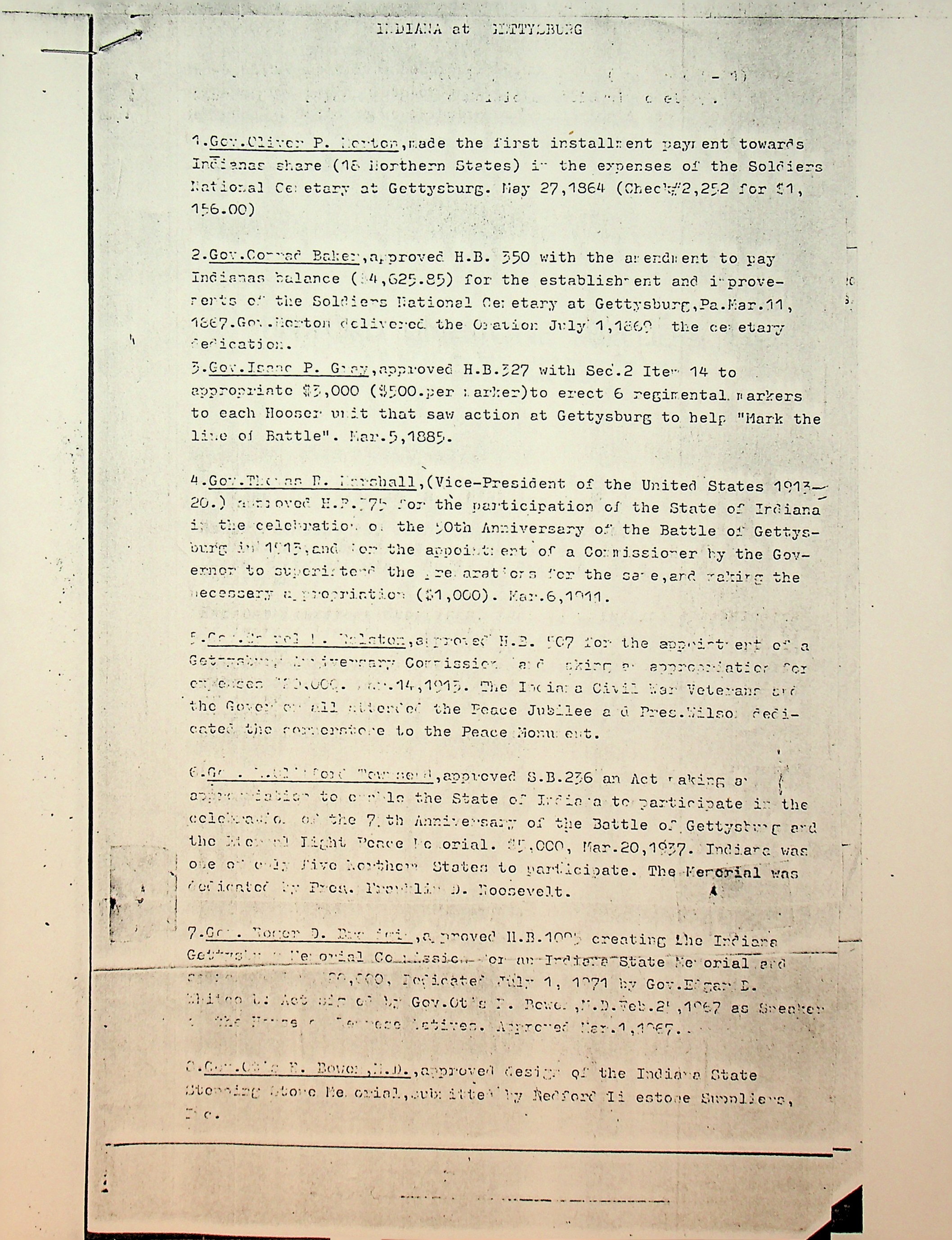 Typed document
