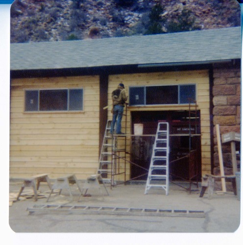 Maintenance building - remodeling work.