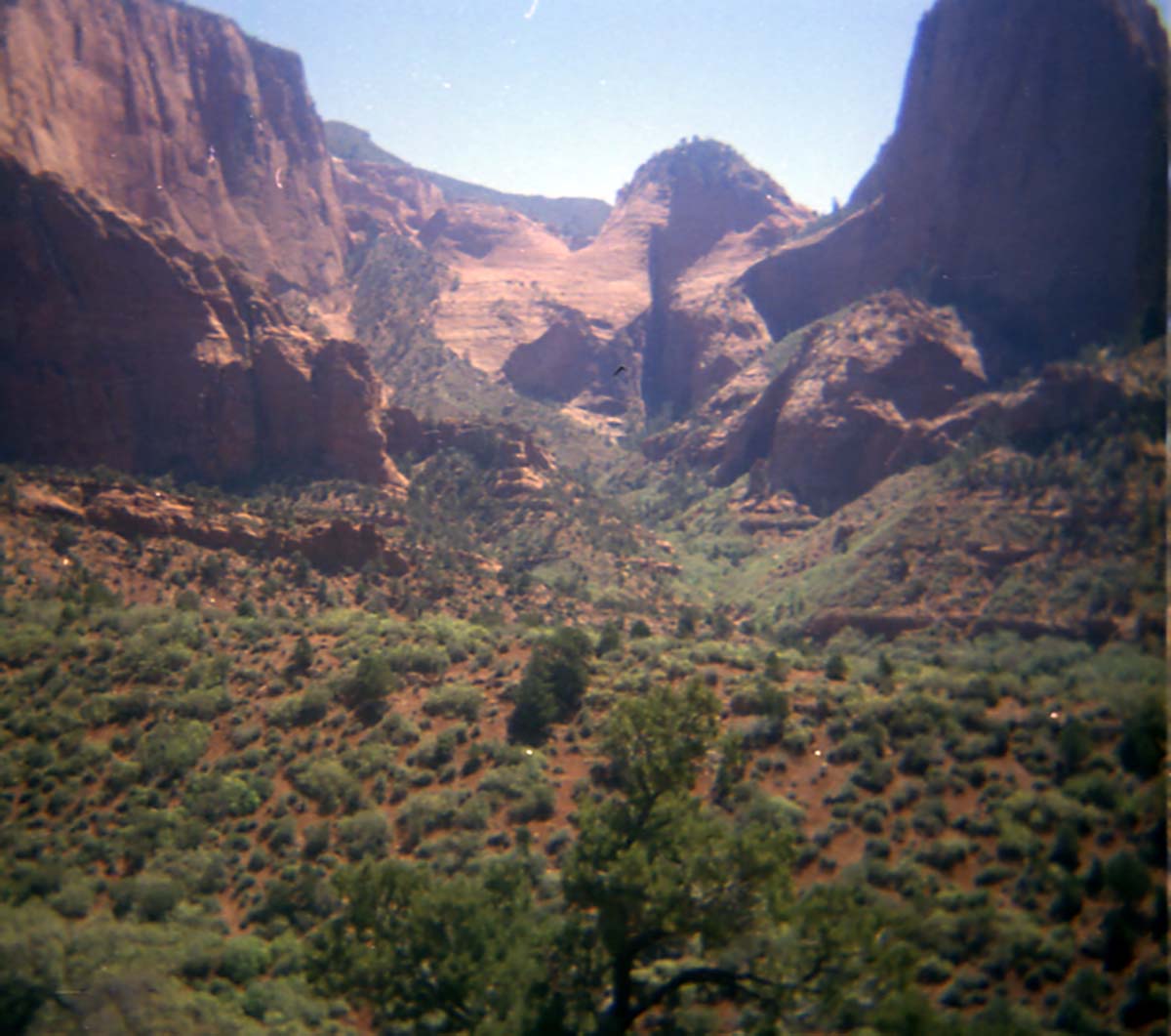 Color Photos of the Kolob Finger Canyons - 110mm.