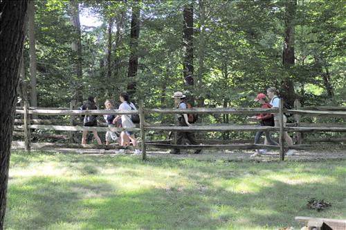 Free play at Junior Ranger Day Camp in Cuyahoga Valley National Park