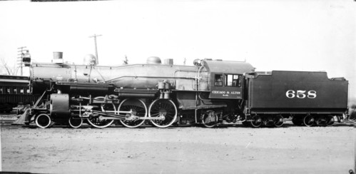 Chicago & Alton no. 0658 [4-6-2]