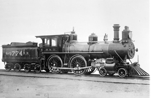 Baltimore & Ohio no. 0774 [4-4-0]