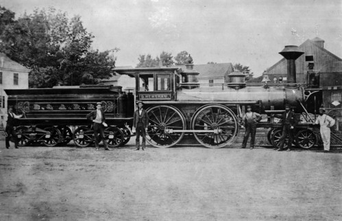 Boston & Albany no. 0121 [4-4-0] D. Henshaw