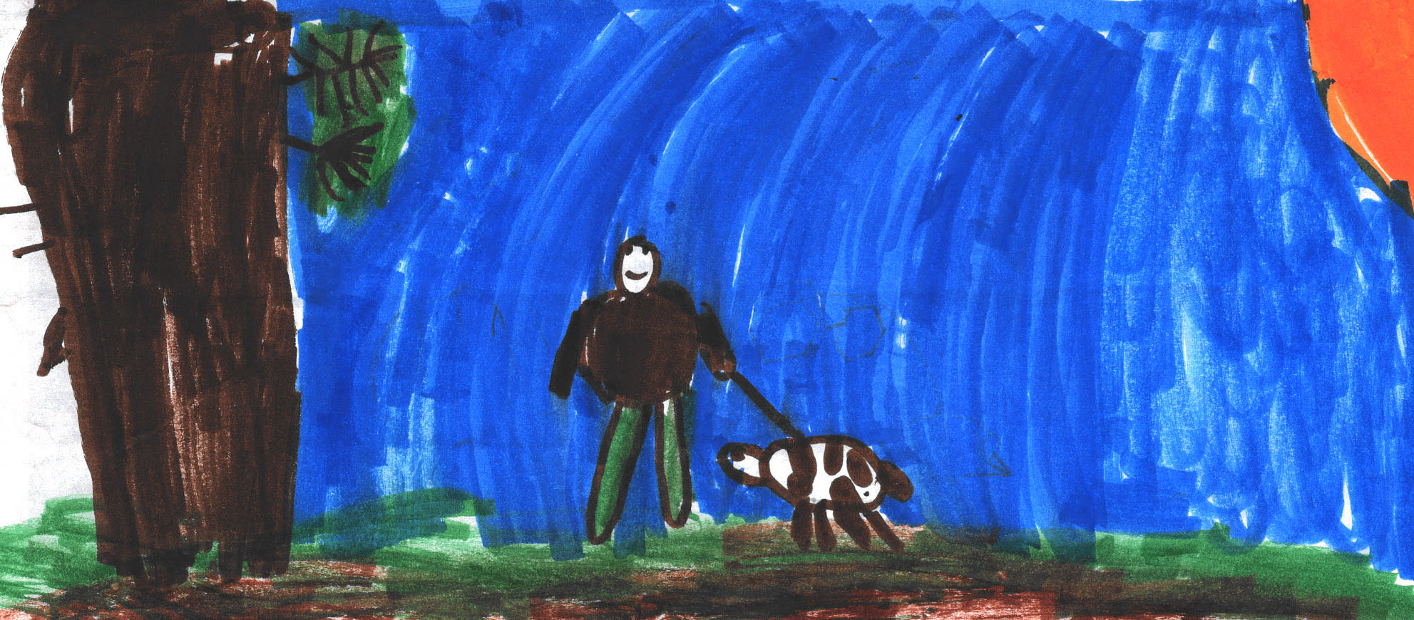 Another wonderful interpretation of Sleeping Bear Dunes by one of our young visitors.