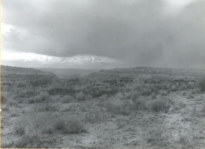 Rainstorm in South Gap