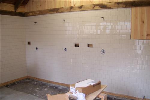 Rehabilitate Historic Central Bath Building 95 in CC-4 at Prince William Forest Park in April 2012