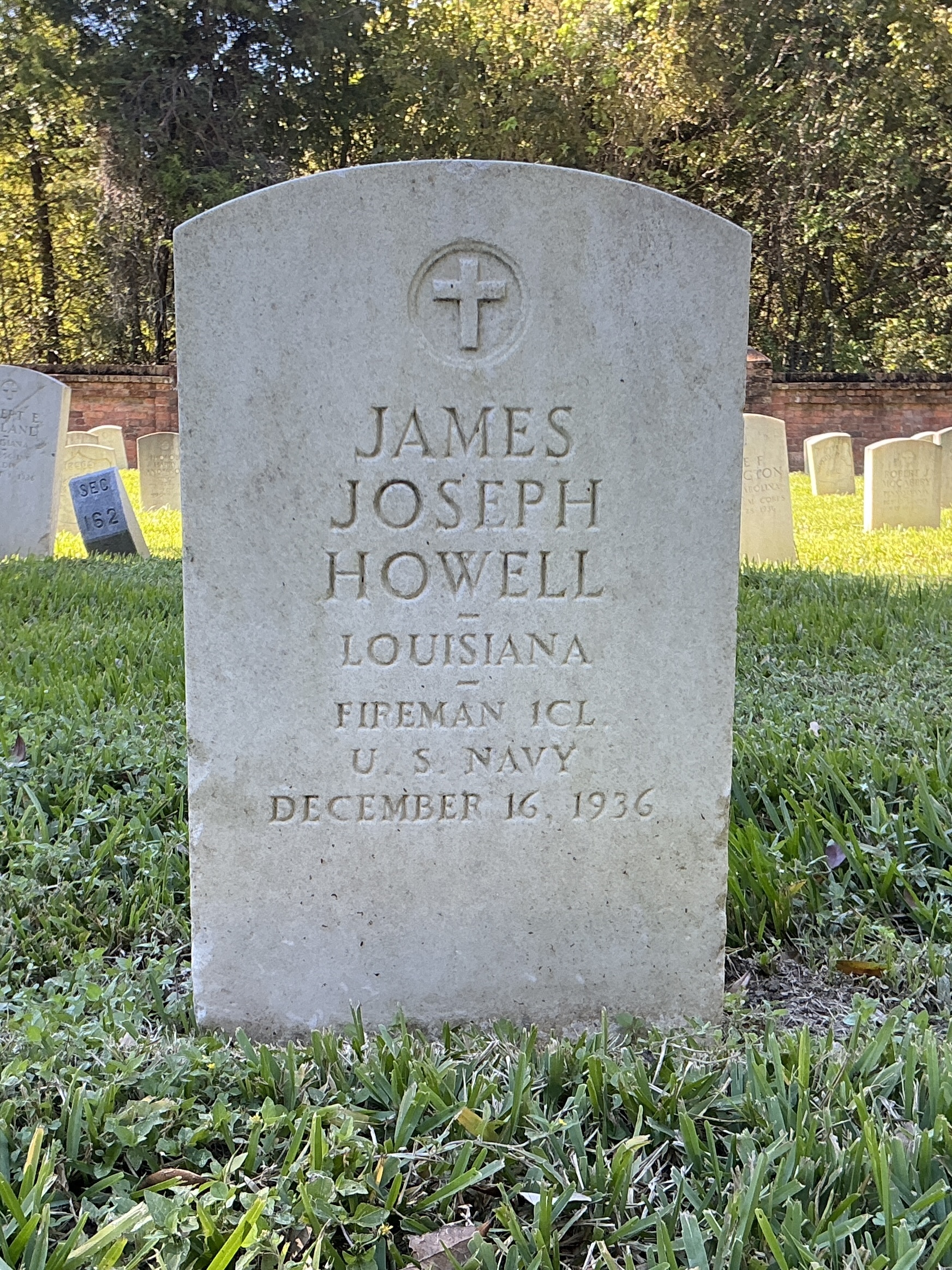 Front of upright marble headstone with flat face.