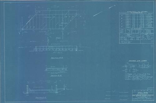 20455.BL-Chenango Forks, NY [0.09 miles north]--Elimination of Gulf Bridge grade crossing County Highway no. 274 [1930]