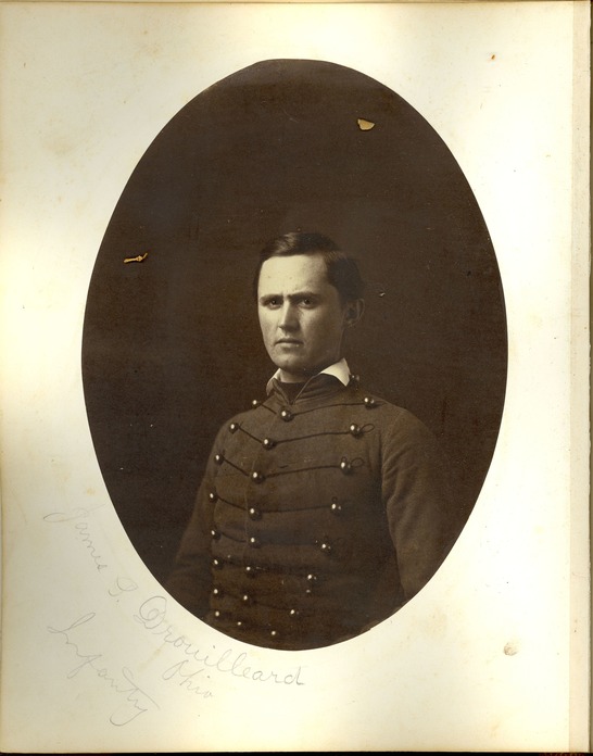 James P Drouilleard in West Point Uniform, Class of 1861
