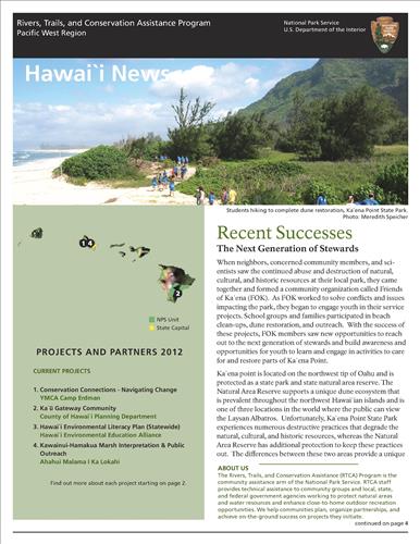 RTCA 2012 Hawai'i News