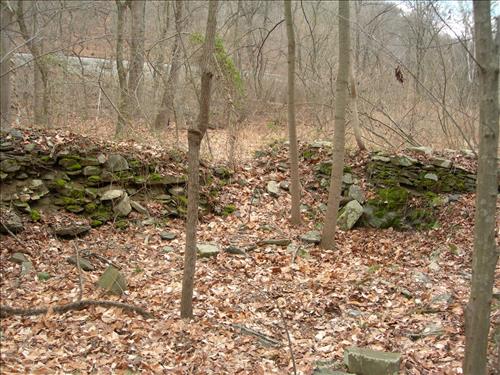 Historic Gambrill Mill Dam Ruins at Monocacy N.B., February 8, 2008