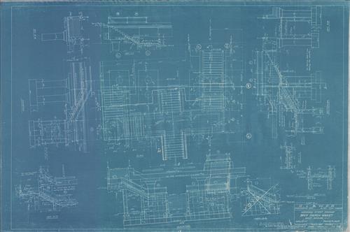 20352.BL-(GROUP 2) East Orange, NJ--Brick Church Viaduct and Station [1921-1922]