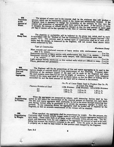 56788.PA#004--New York Central Lines And Rutland Railroad Company--Specifications for concrete masonry (for trial) [no. B-2] [1928.11.15] Pagfes 1 thru 15