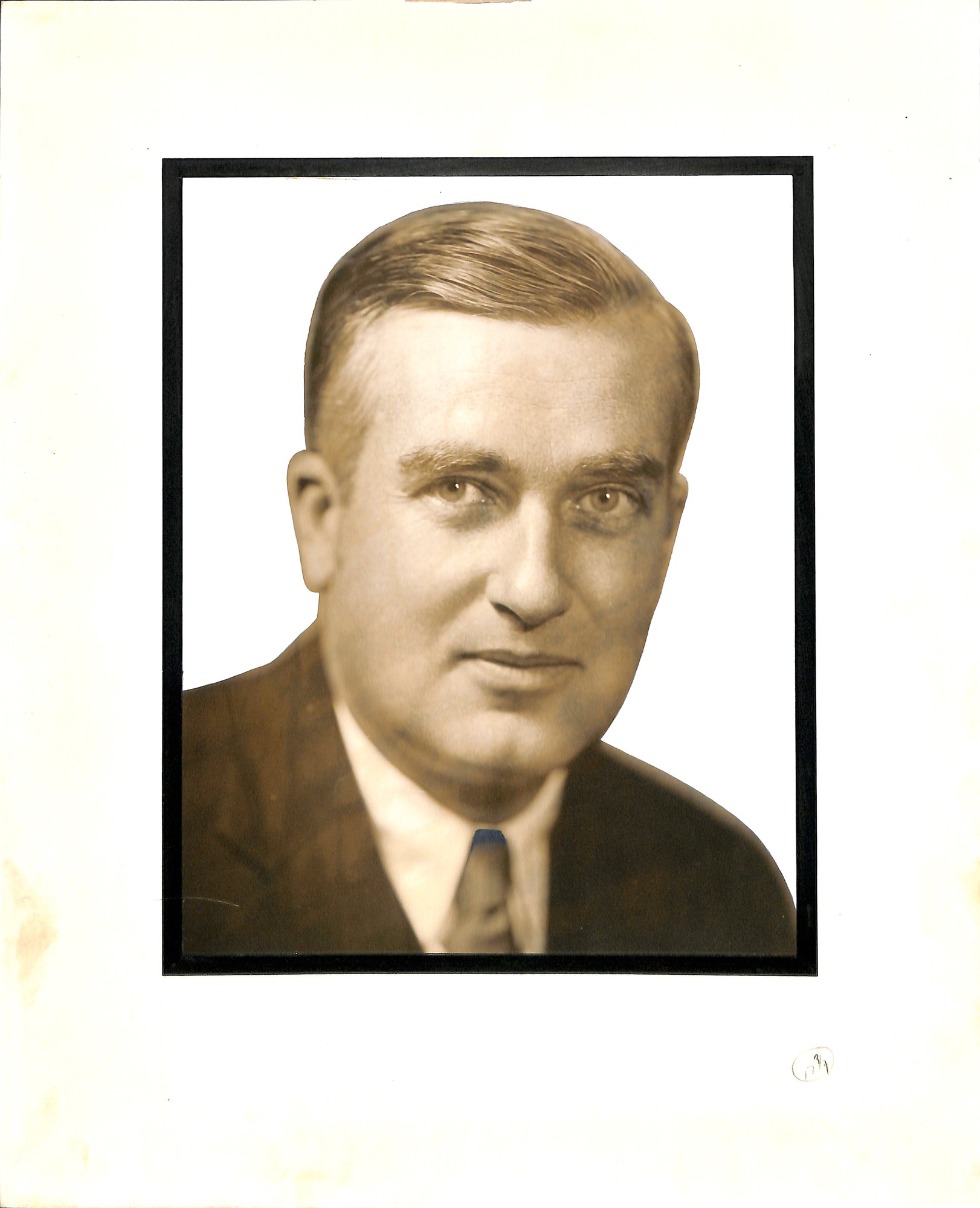 Portrait of Charles Edison.