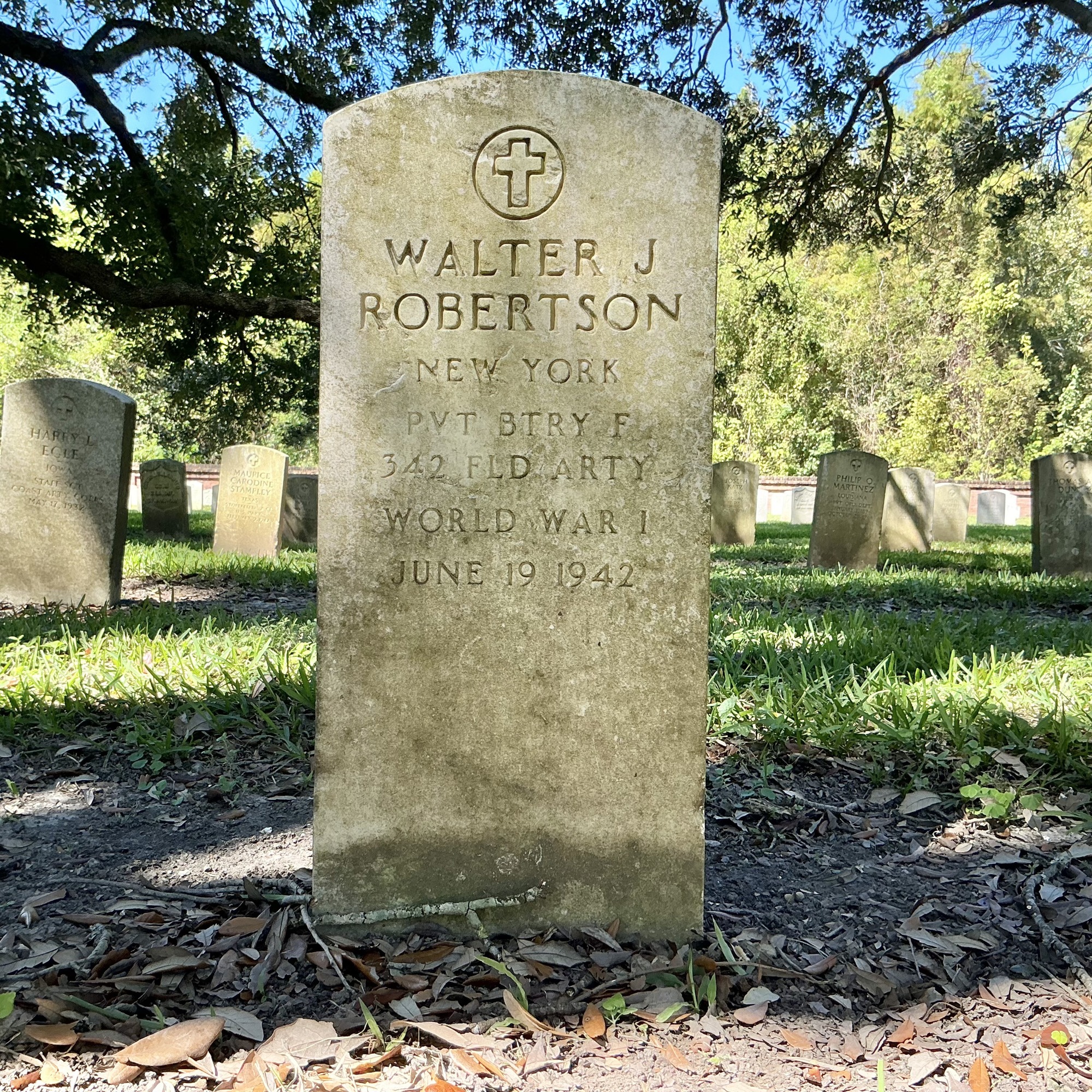 Front of upright marble headstone with flat face.