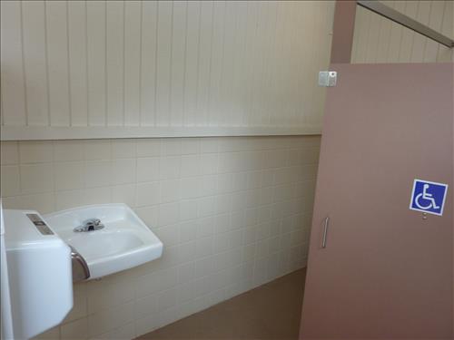 Lakeview Comfort station at Indiana Dunes NL in April 2011