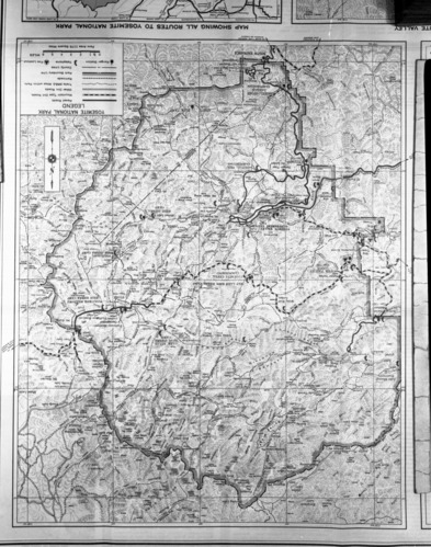 Copy Neg: Leroy Radanovich, January 2003. Section of the 1938 Guide Map.