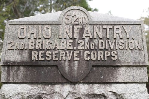 Fifty-Second Ohio Infantry Regiment Monument