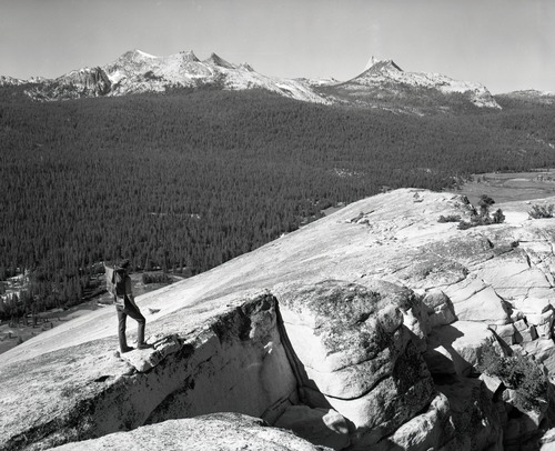 Cathedral Range from Lembert Dome.