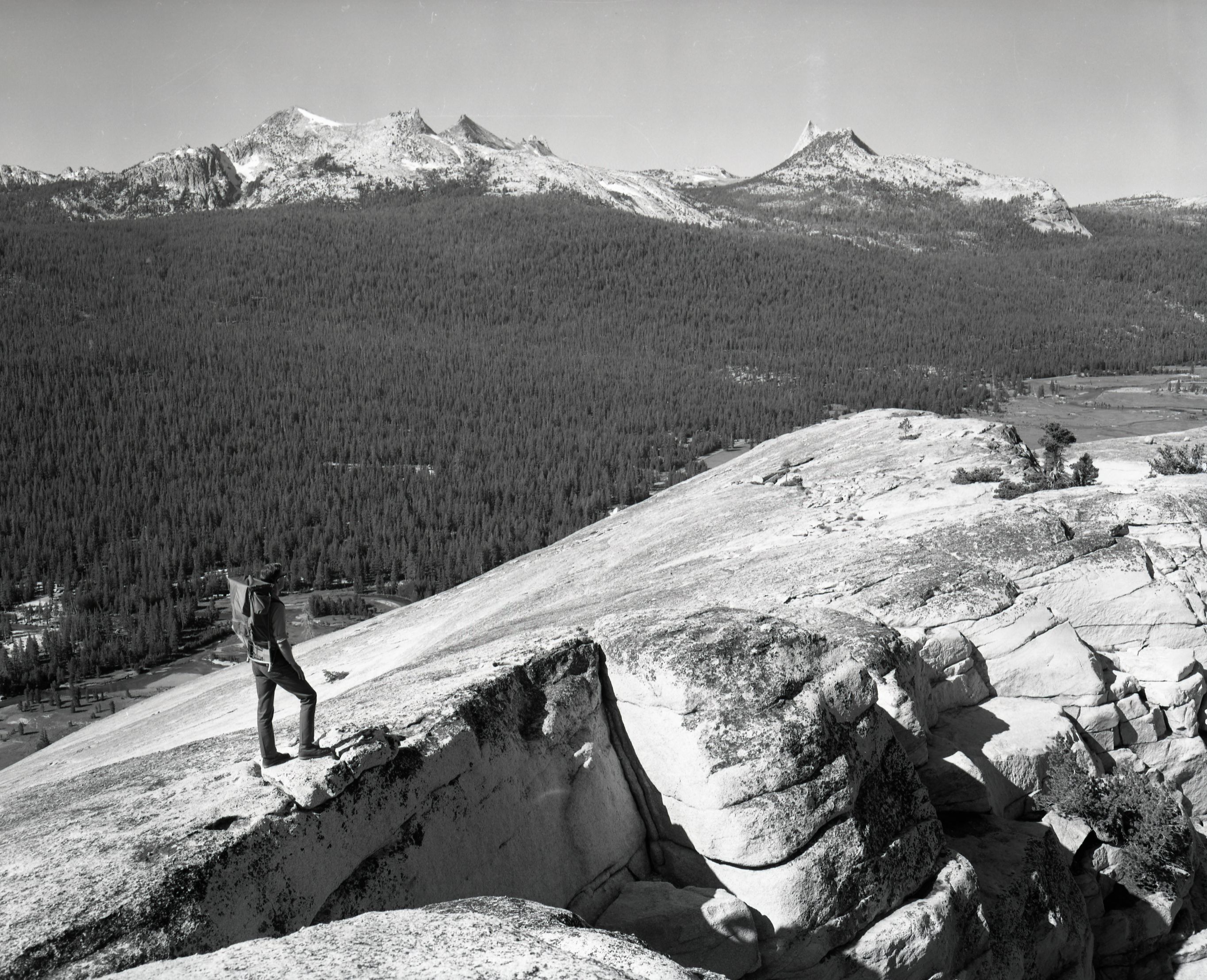 Cathedral Range from Lembert Dome.