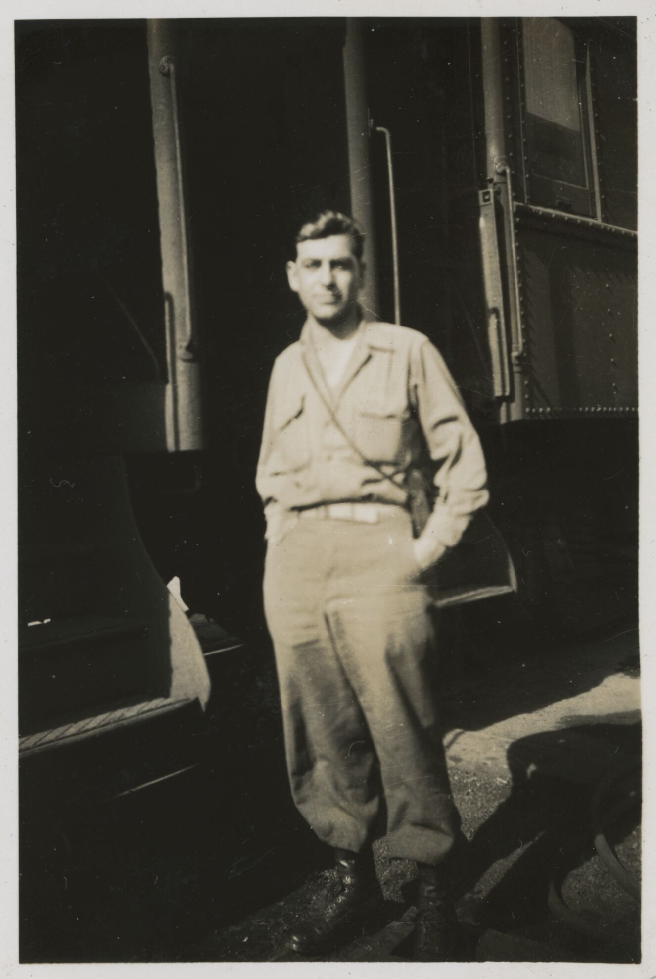 Unidentified Figure Posing